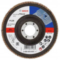 BOSCH X431 legyező csiszolótárcsa, Standard for Metal, 115 mm, 22,23 mm, 120 2608603655 BOSCH X431 legyező csiszolótárcsa, Standard for Metal, 115 mm, 22,23 mm, 120 2608603655
